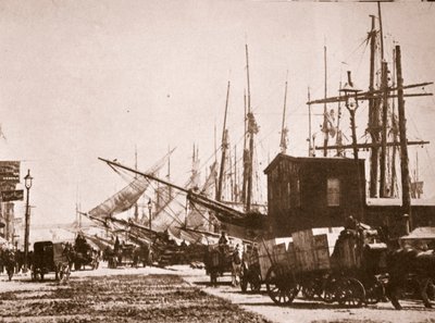 West St., New York, 1870er Jahre von American Photographer